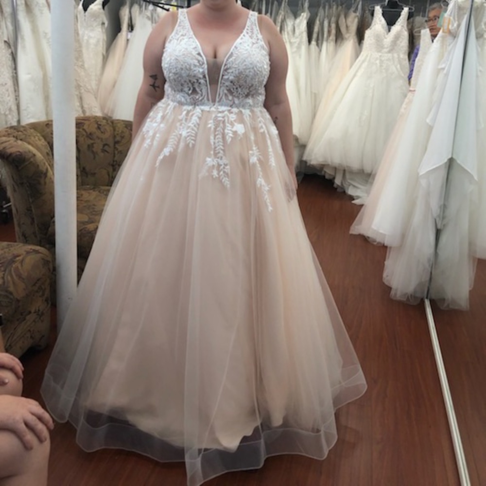 Champagne Wedding Dress